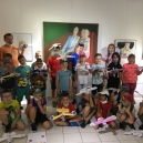 Deti z letného tábora navštívili galériu